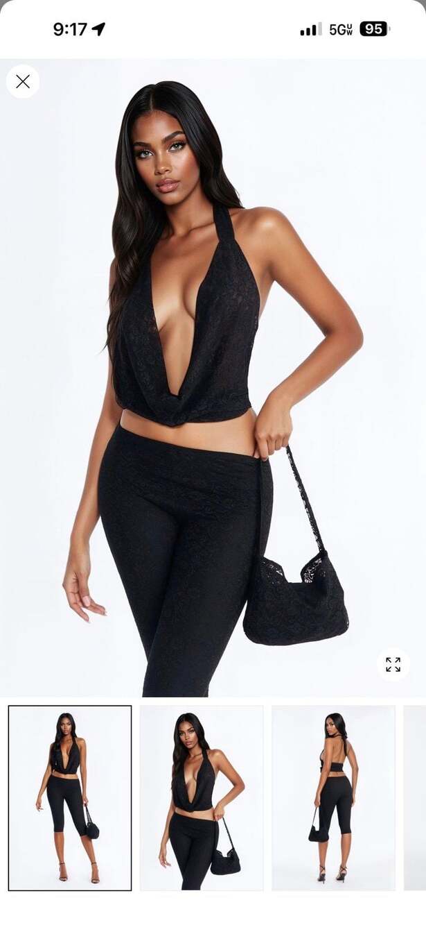 Lace Capri 3 piece set